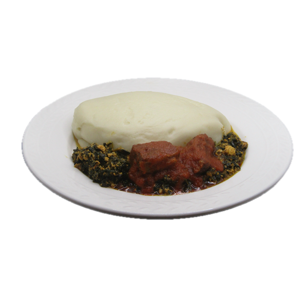 Pounded Yam and Egusi